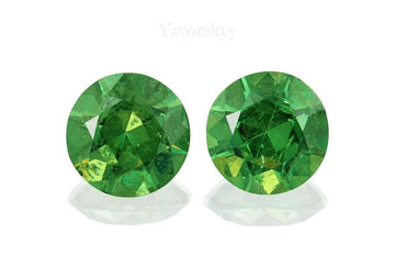 Demantoid 2.49 cts / 2 pcs