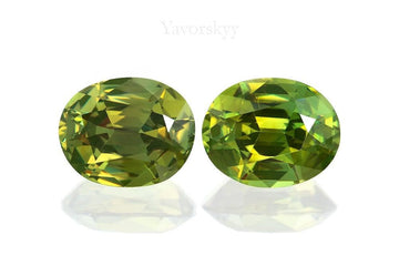 Demantoid 2.96 cts / 2 pcs