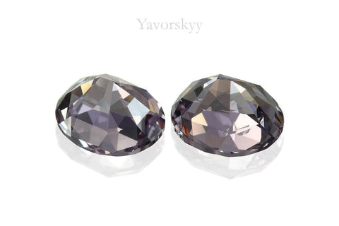 Grey Spinel 1.99 cts / 2 pcs - Yavorskyy