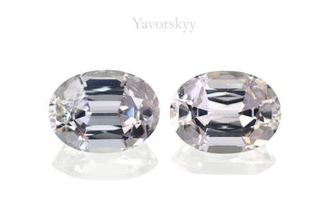 Grey Spinel 2.96 cts / 2 pcs