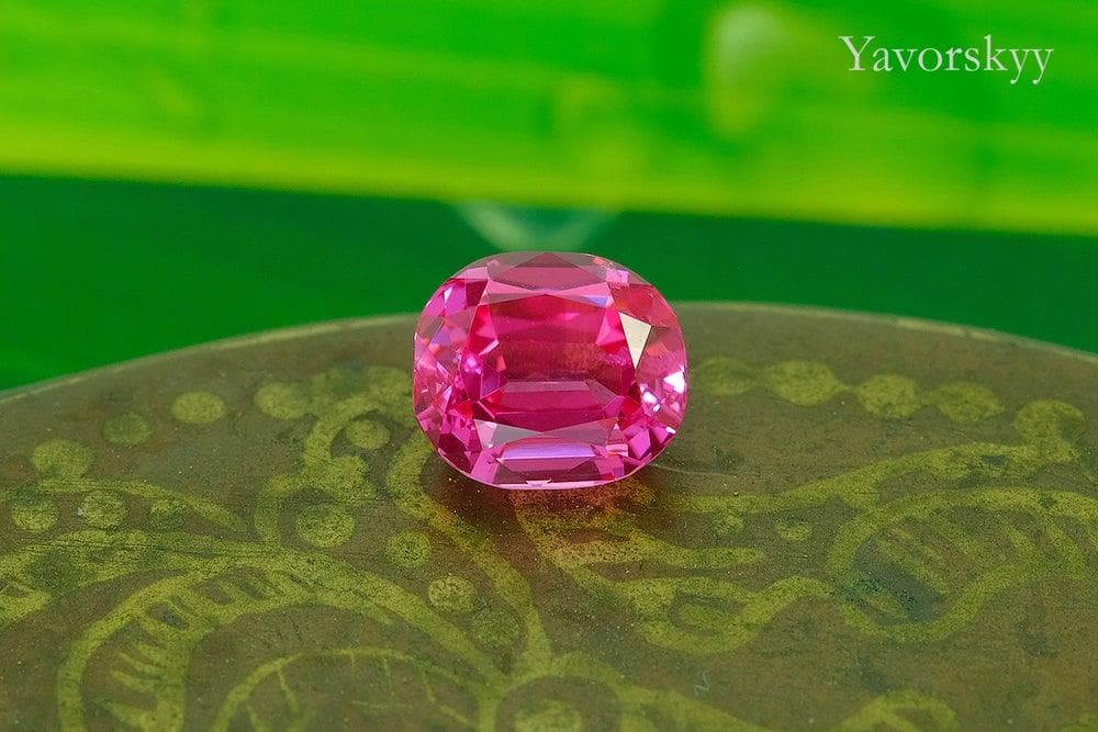 neon pink spinel