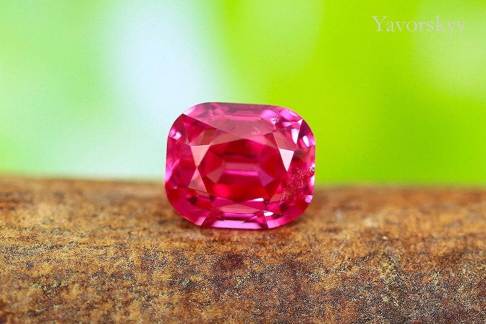 Photo of pretty pink spinel 2.03 cts