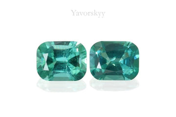 Indigo Blue Tourmaline 0.46 ct / 2 pcs