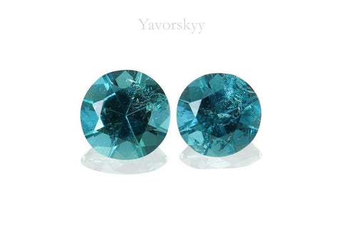 Front view image of Indigo tourmaline 0.28 carat 