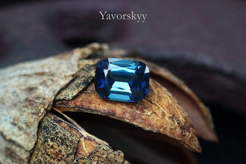 Image of 0.3 ct blue tourmaline cushion