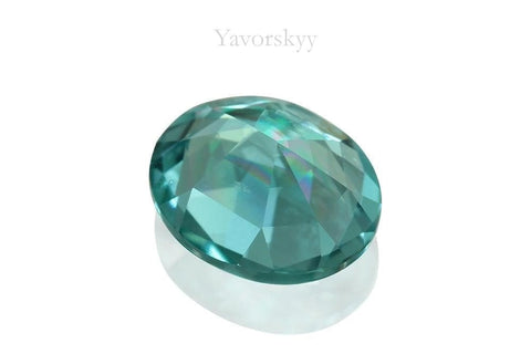 Oval shape indigo tourmaline 0.55 carat