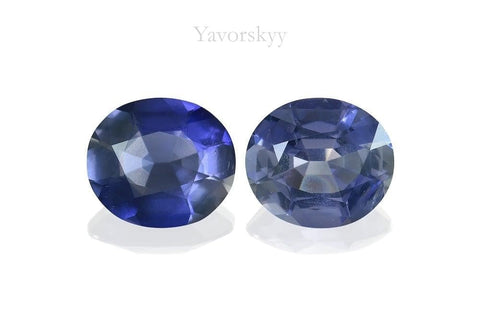 Iolite 3.60 ct / 2 pcs - Yavorskyy