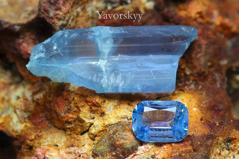 Jeremejevite 0.21 ct - Yavorskyy