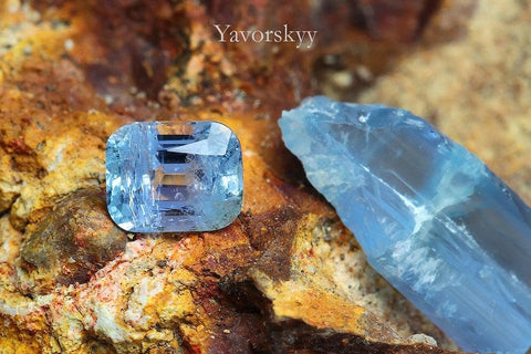 Jeremejevite 0.40 ct - Yavorskyy