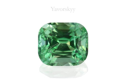 1.38 carats kornerupine cushion cut front view photo