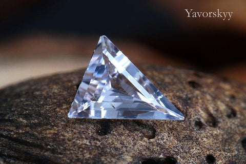 Top view photo of morganite 0.33 carat