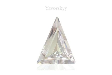 Front view image of a beautiful morganite 0.76 carat