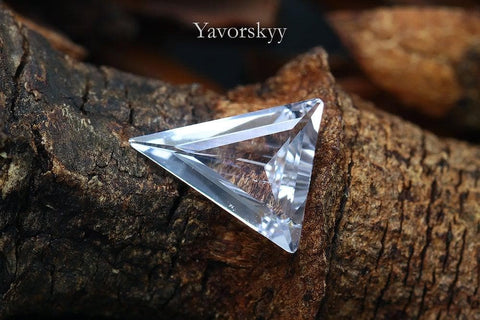 Top view photo of morganite 0.76 carat