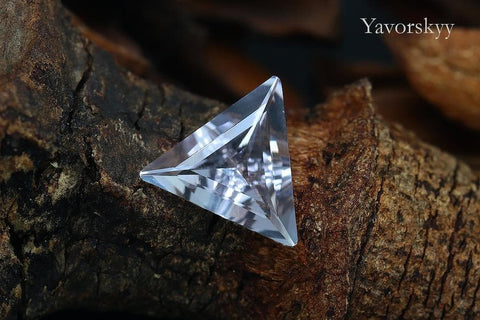 Top view photo of morganite 0.89 carat