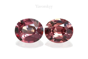 Orangy pink Spinel 2.31 cts / 2 pcs