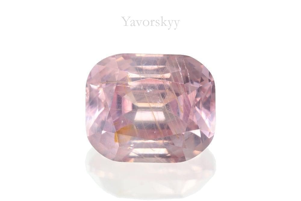 3.21 carats pink padparadscha top view picture