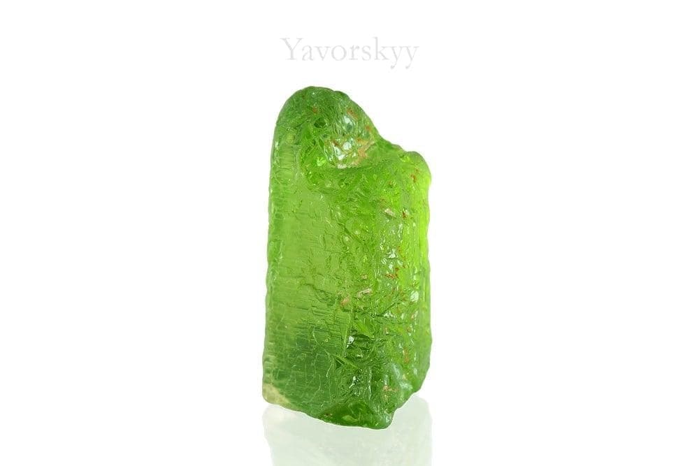 33.44 cts peridot round cut top view picture