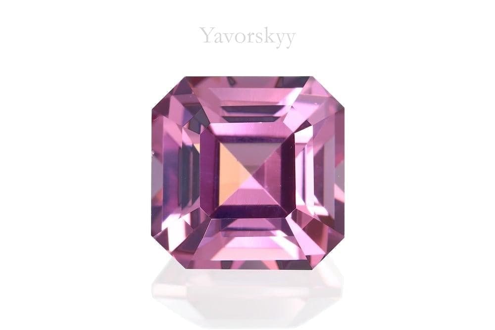 Front view image of a beautiful pink spinel 3.13 cts