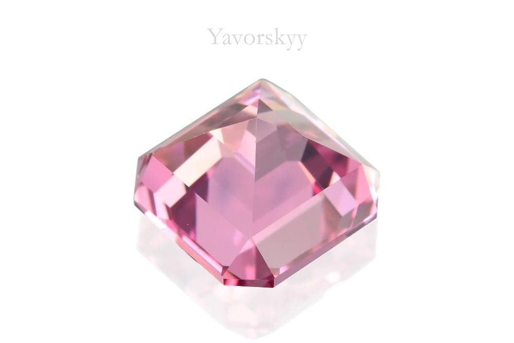 Image of octagonal pink spinel 3.13 carats