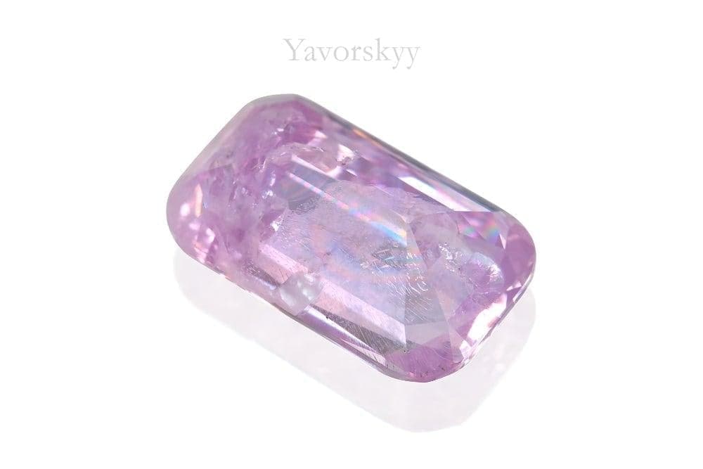Photo of a pretty pink sapphire 5.29 carats