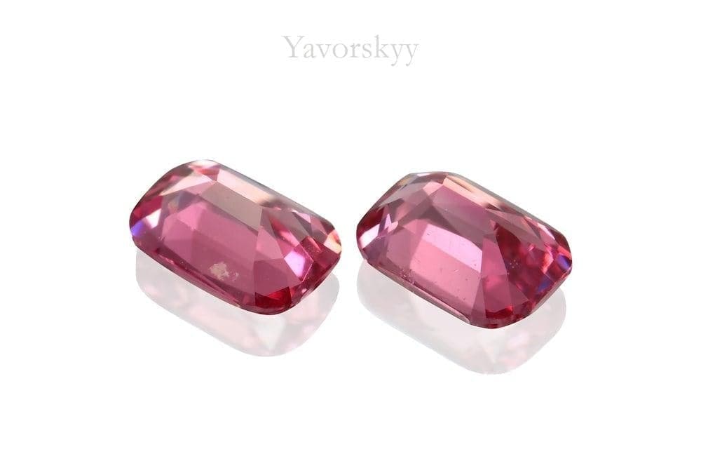 Faceted pink spinel Burma