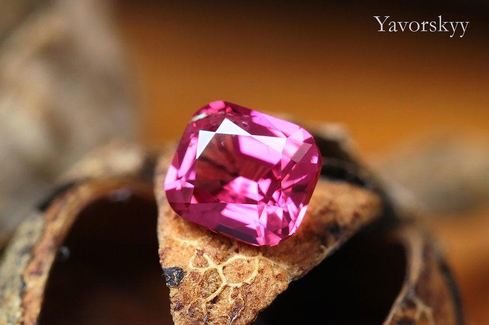 Pink spinel cut sku eb2302