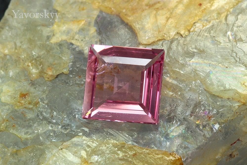 A photo of pink spinel 1.58 cts