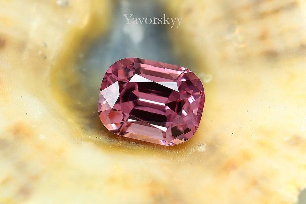 A photo of pink spinel 1.95 cts