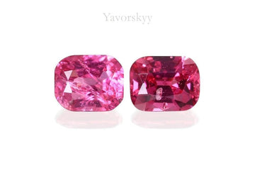 Pinkish-Red Spinel 0.22 ct / 2 pcs