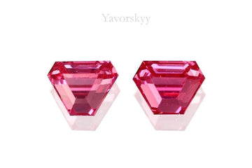 Pinkish-Red Spinel 0.27 ct / 2 pcs