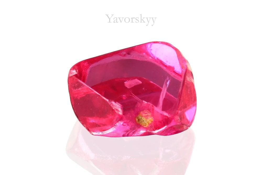 Natural pinkish-red spinel 