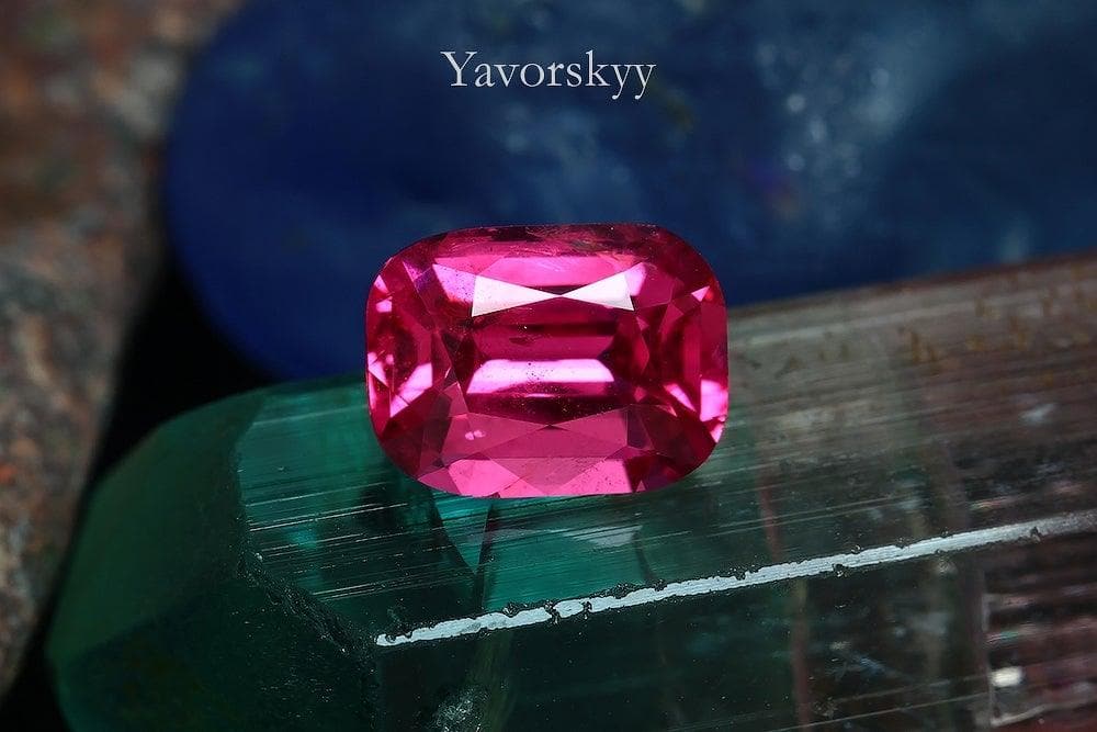 A image of beautiful red spinel 1.67 carats