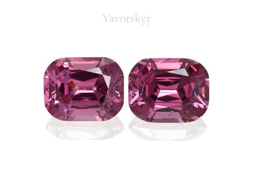 Purplish-pink Spinel 8.31 cts / 2 pcs