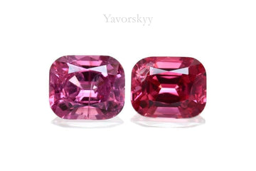 Red & Pink Spinel 1.04 cts / 2 pcs