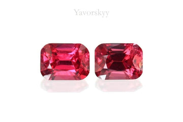 Red Spinel 0.18 ct / 2 pcs