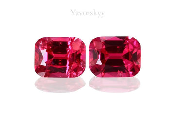 Red Spinel 0.27 ct / 2 pcs