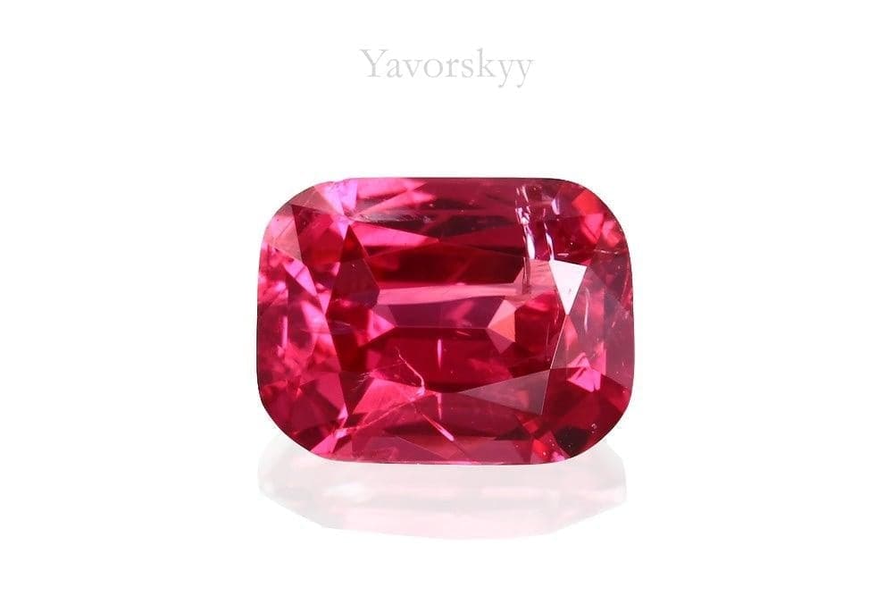 natural red spinel stone