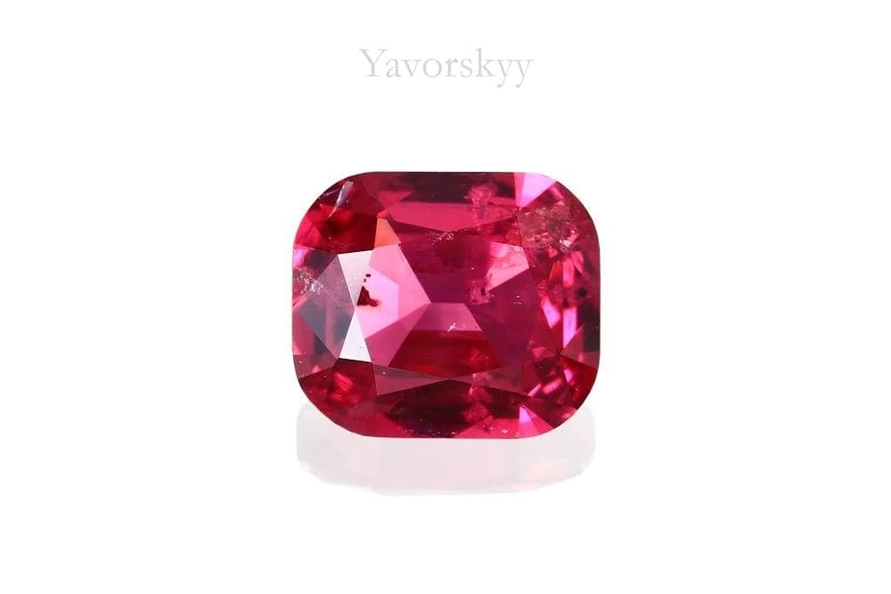 Cushion cut spinel 0.36 carat front view image