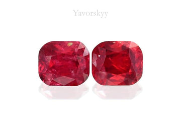 Red Spinel 0.59 ct / 2 pcs