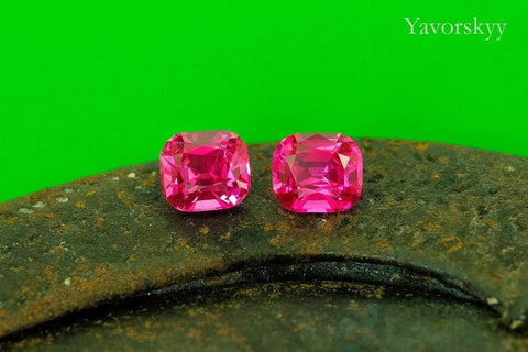 Red Spinel 1.14 cts / 2 pcs - Yavorskyy