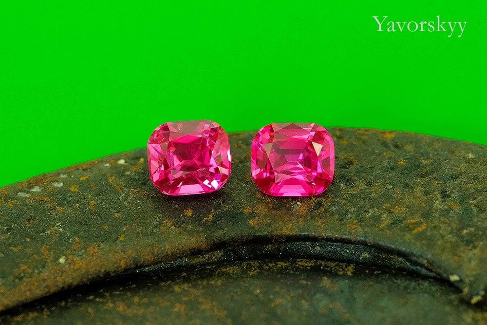 Red Spinel 1.14 cts / 2 pcs - Yavorskyy