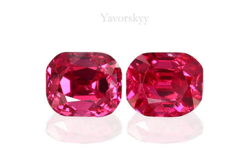 Red Spinel 1.40 cts / 2 pcs