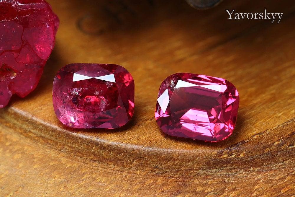 Red Spinel 1.44 cts / 2 pcs - Yavorskyy