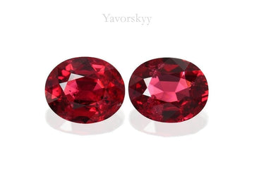 Red Spinel  1.54 cts / 2 pcs