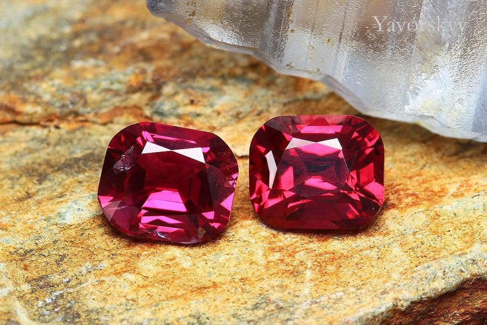 Red Spinel 1.60 cts / 2 pcs - Yavorskyy