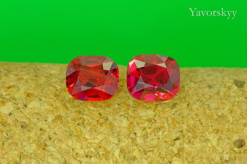 Red Spinel 2.04 cts / 2 pcs - Yavorskyy