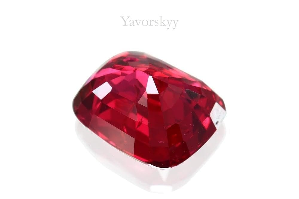 Cushion red spinel for sale