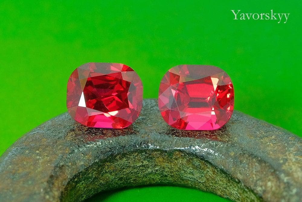 Red Spinel Burma  2.20 cts / 2 pcs - Yavorskyy