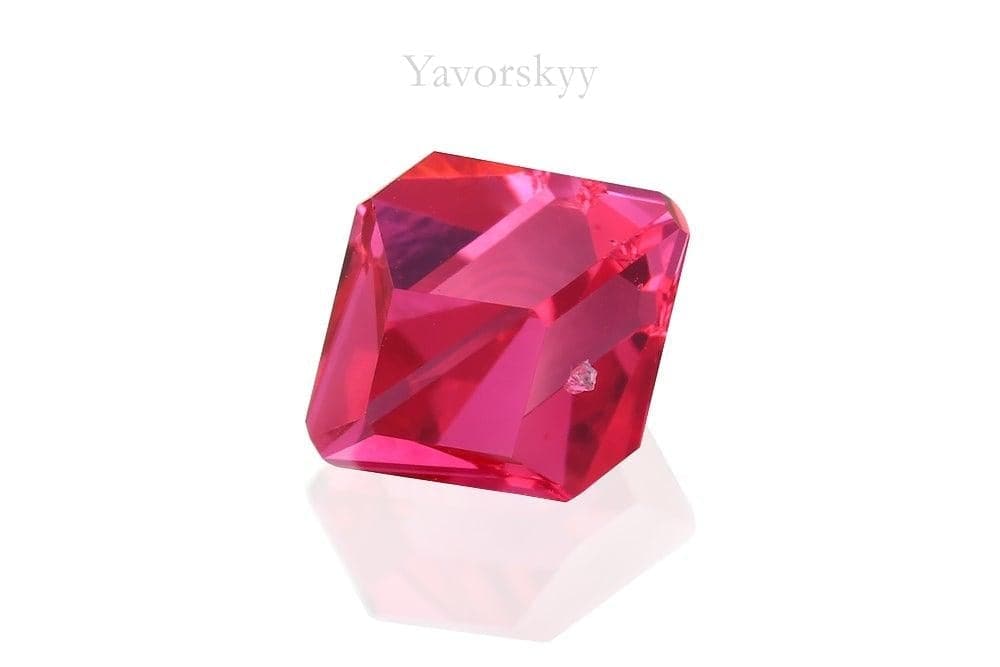 Red color spinel angel cut shape 1.08 carat photo