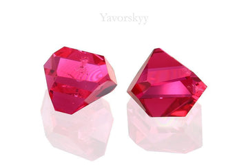 Red Spinel Crystal (Mansin, Jedi) 1.64 ct / 2 pcs
